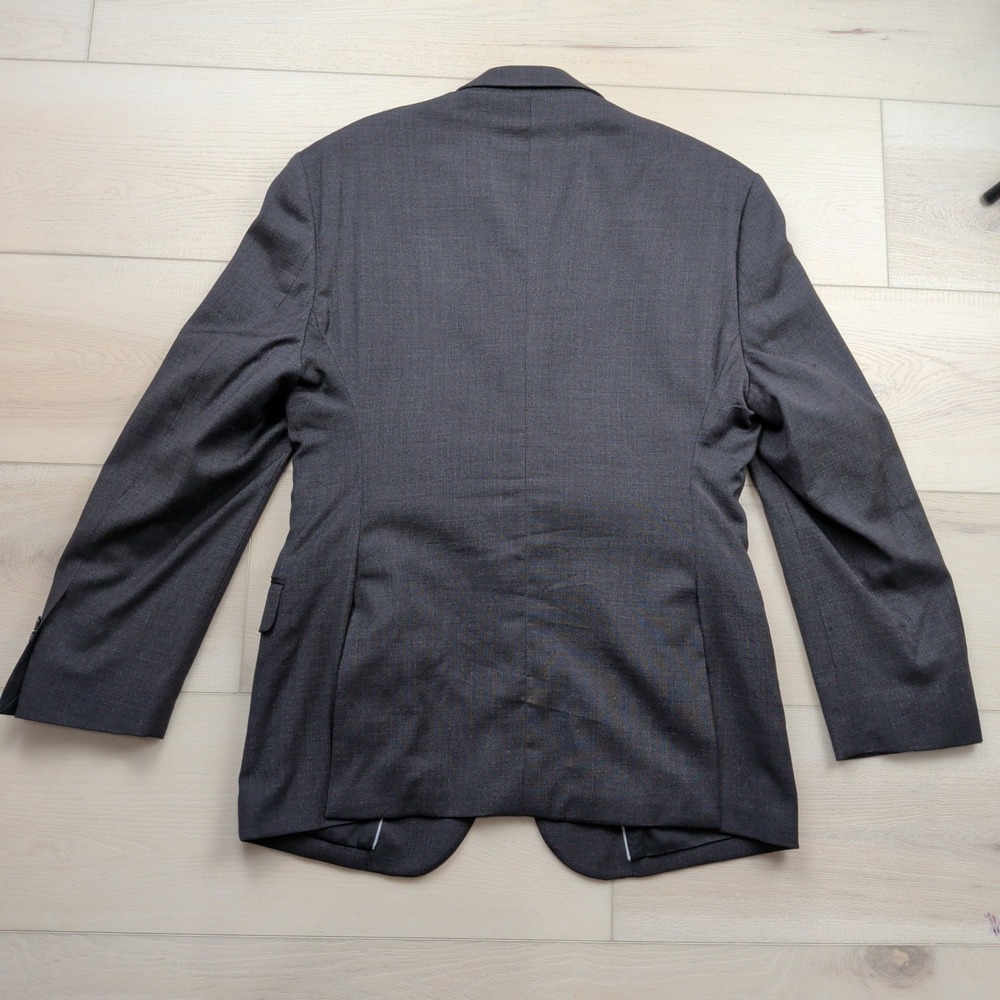 Jos. A. Bank 1905 Tailored Wool Blazer Charcoal Gray 44R (Fits 41) brrr Comfort - Picture 3 of 12